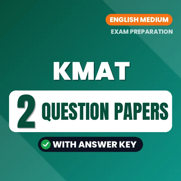 Boost Your KMAT Exam Score with 2 Question Papers with Answer Key in English – PDF eBook