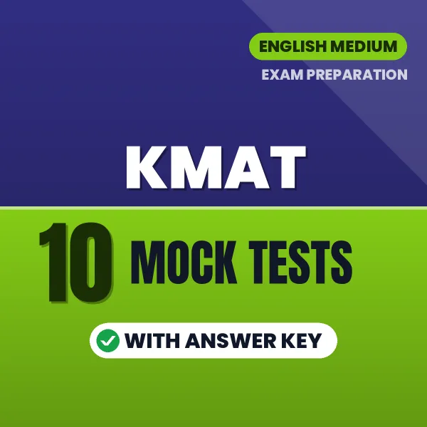 Boost Your KMAT Exam Score with 10 Mock Tests with Answer Key in English – PDF eBook