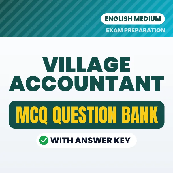 Crack Village Accountant Exam Model with This MCQ Practice Book PDF in English – Instant Download