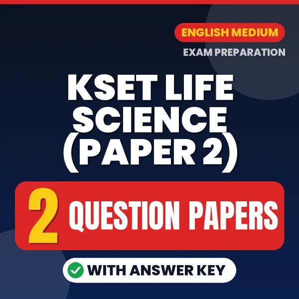 Boost Your KSET Life Science (Paper 2) Exam Score with 2 Question Papers with Answer Key in English – PDF eBook