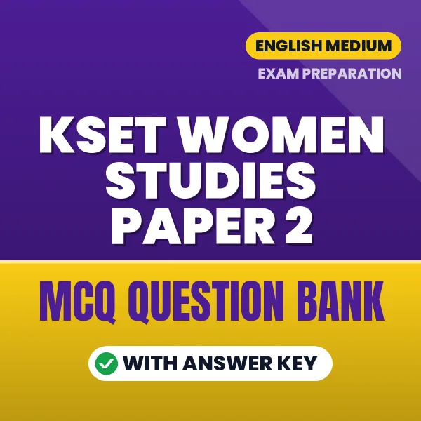 Crack KSET Women Studies Paper 2 Exam with This MCQ Practice Book PDF in English – Instant Download