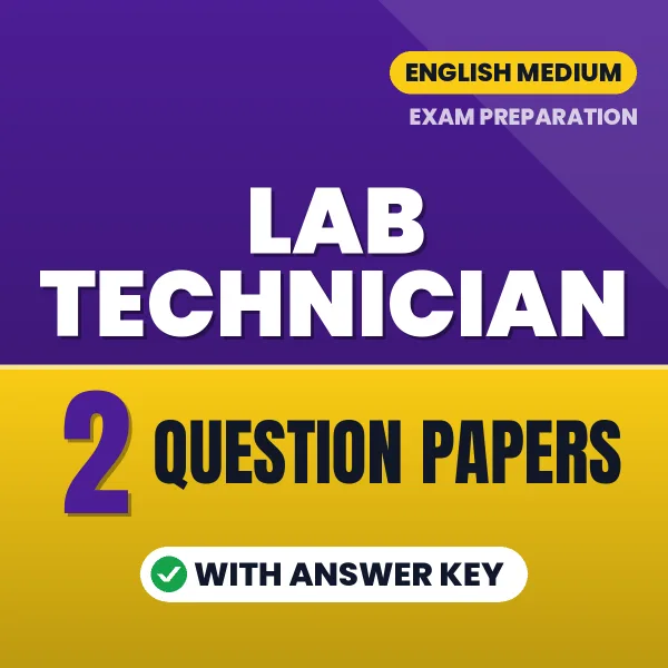 Practice for Lab Technician Exam at Home – 2 Question Papers PDF in English with Answers