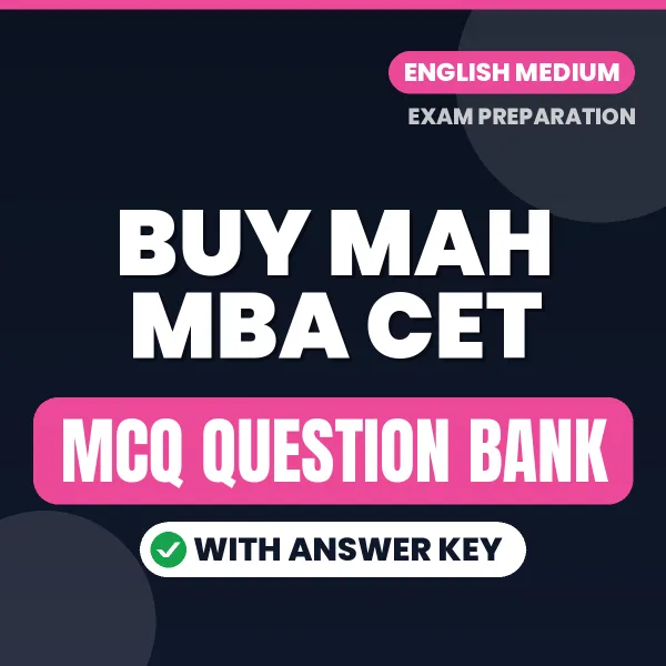 Buy MAH MBA CET Exam Objective Type Questions eBook in English – Latest Pattern MCQ Collection