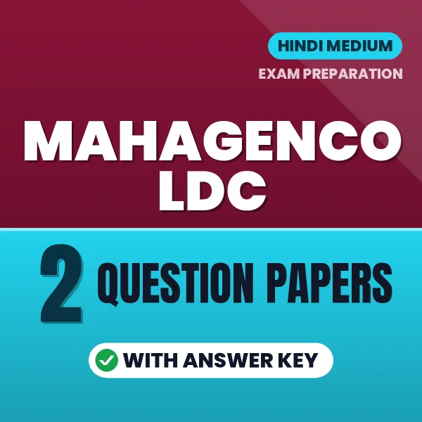 Boost Your MAHAGENCO LDC Exam Score with 2 Question Papers with Answer Key in Hindi – PDF eBook