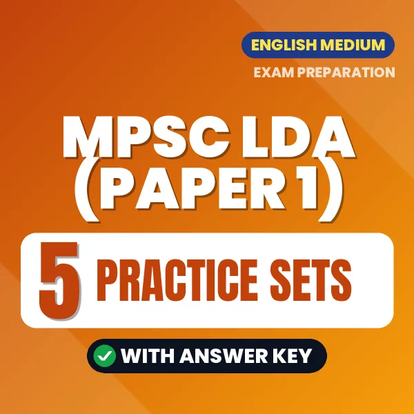 MPSC LDA (Paper 1) Exam Practice Set Series (English): 5 Exam-Like Practice Sets with Answers