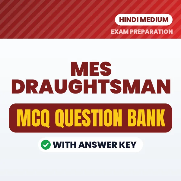 Crack MES Draughtsman Exam with This MCQ Practice Book PDF in Hindi – Instant Download