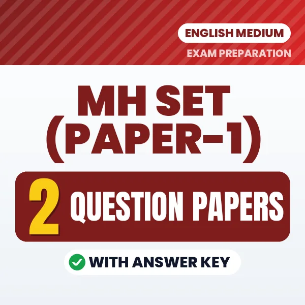 2 Question Papers for MH SET (Paper-1) Exam in English | Practice eBook with Answer Key – Instant PDF Download